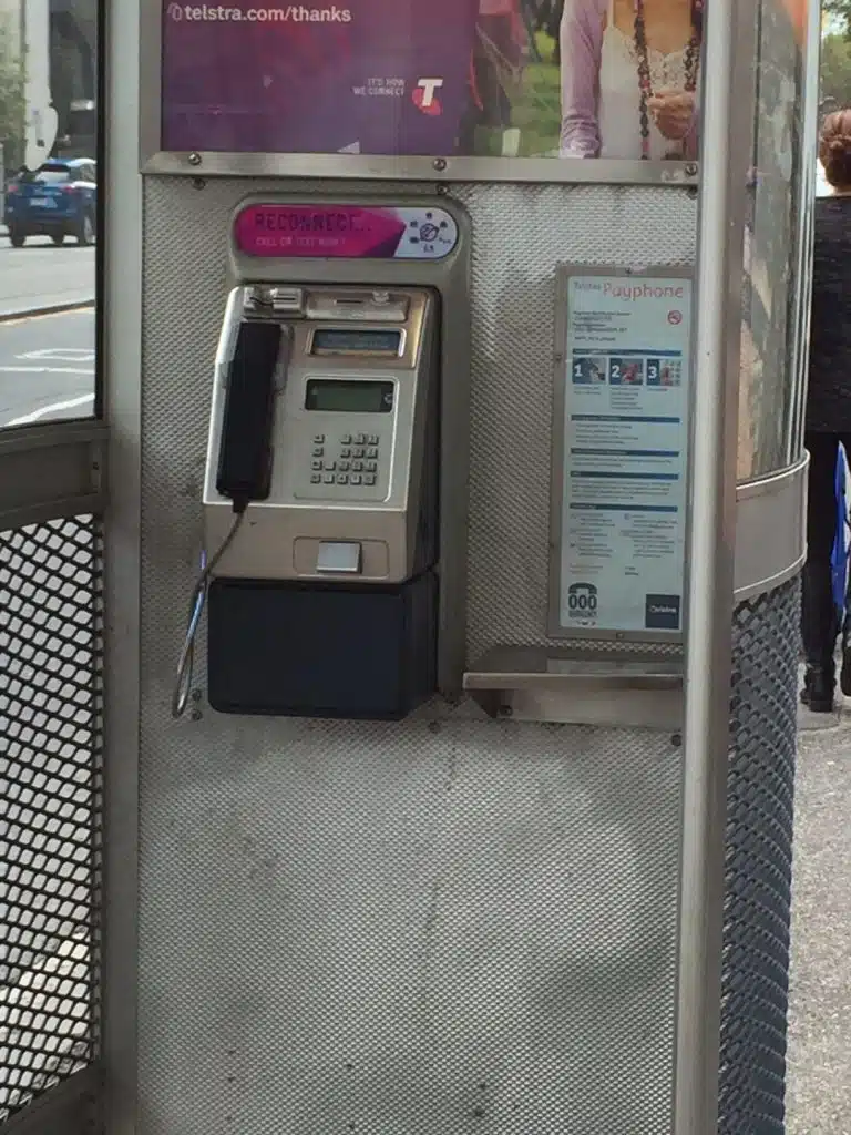 Melbourne, Telstra Phone Booth